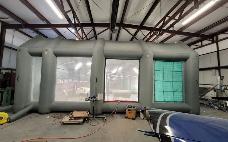Aircraft Painting with Sewinfla Booth